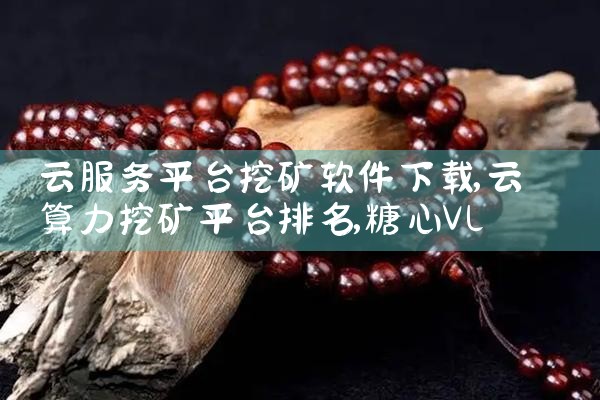 云服务平台挖矿软件下载|糖心Vlog